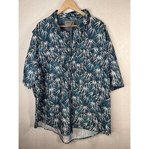 Duluth Trading Button Down Shirt Mens 3XL Cool-plus Vented Hiking Fishing 1B